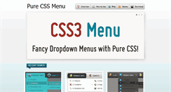 Desktop Screenshot of dropdownmenuhtml.com